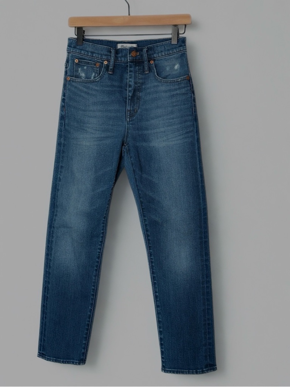 Madewell Classic Straight Jeans Medium Wash Size 25